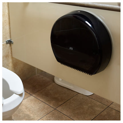 Tork Advanced Jumbo Bath Tissue Roll - White, 2 Ply, 1600', 6 Rolls/Case