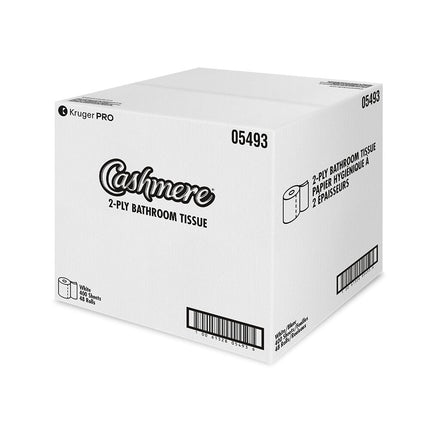 Kruger Cashmere Toilet Tissue - 2-Ply, 400 Sheets/Roll, 48 Rolls/Case