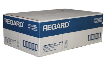 REGARD Advanced Hand Towel Roll - White, 800', 6/Case