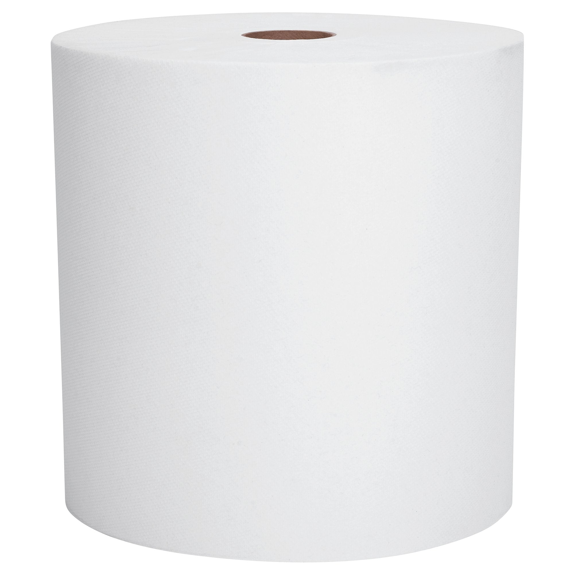 Serviettes en rouleau rigide universelles Scott Essential (01040) - Avec poches absorbantes, mandrin de 3,8 cm, blanches, 243,8 m/rouleau, 12 rouleaux/caisse