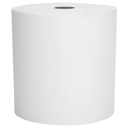 Scott Essential Universal Hard Roll Towels (01040) - With Absorbency Pockets, 1.5" Core, White, 800'/Roll, 12 Rolls/Case