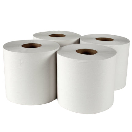 Scott Essential Center-Pull Roll Towels - White, 500 Sheets/Roll, 4 Rolls/Case