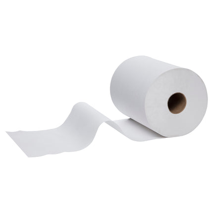 Scott Slimroll Hard Roll Towels (12388) - With Fast-Drying Absorbency Pockets, White, 580'/Roll, 6 Rolls/Case