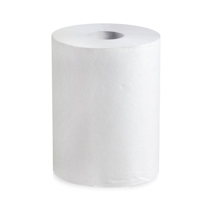 Kruger White Swan Roll Towel - White, 1 Ply, 12/Case, Made in Canada