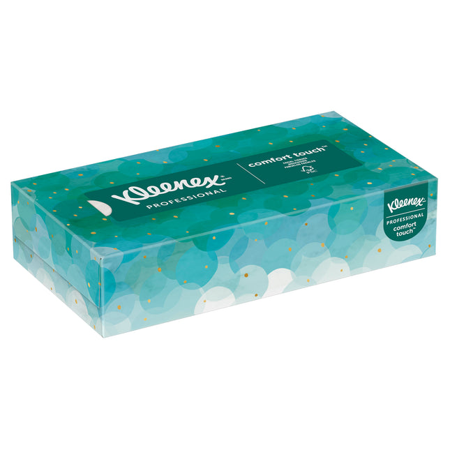 Kleenex Professional Facial Tissue - 2-Ply, White, 100 Tissues/Box, 36 Boxes/Case