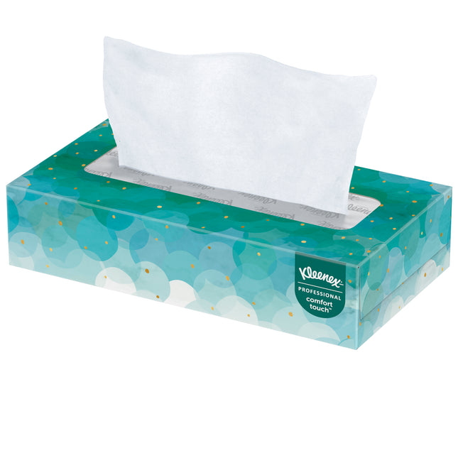 Kleenex Professional Facial Tissue - 2-Ply, White, 100 Tissues/Box, 36 Boxes/Case