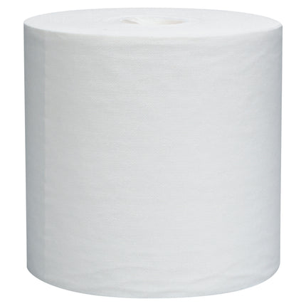 WypAll GeneralClean L30 Heavy Duty Cleaning Towels (05820) - Center-Pull Roll, White, 300 Sheets/Roll, 2 Rolls/Case