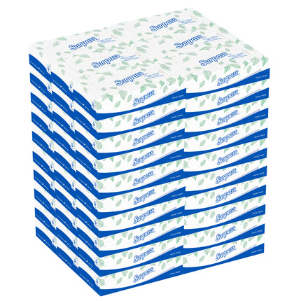 Surpass Facial Tissue - 2 Ply, 125/Box, 60 Boxes/Case