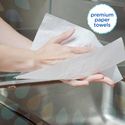 Kleenex Folded Towel Multi-Fold - White, 150 Sheets/Pack, 8 Packs/Sheet