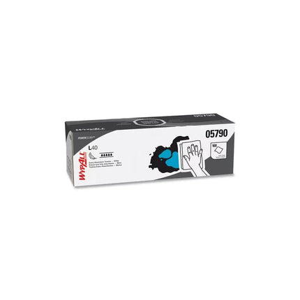 WypAll L40 Towel Pop-Up Box - White, 100 Sheets/Pack, 9 Packs/Case