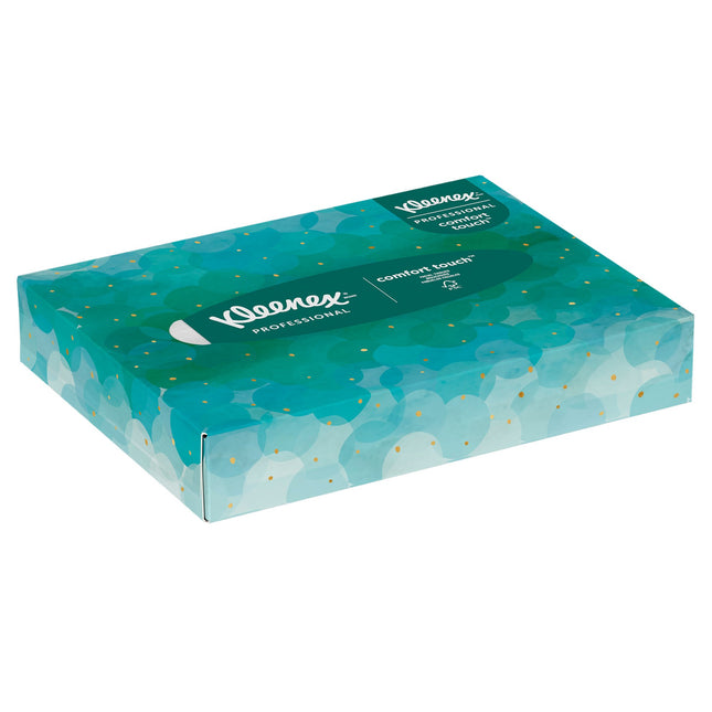 Kleenex Jr Facial Tissue - 2 Ply, 48 Tissues/Box, 64 Boxes/Case