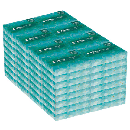 Kleenex Jr Facial Tissue - 2 Ply, 48 Tissues/Box, 64 Boxes/Case