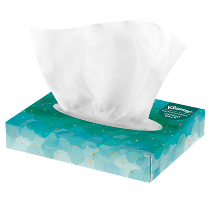 Kleenex Jr Facial Tissue - 2 Ply, 48 Tissues/Box, 64 Boxes/Case