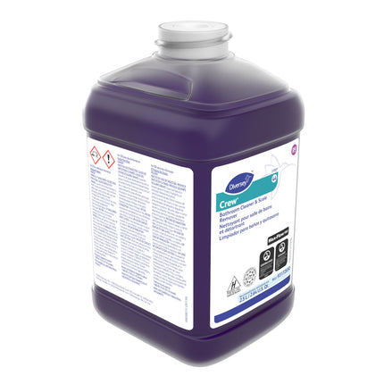 Diversey™ Crew® Bathroom Cleaner & Scale Remover, Purple, J-Fill, 2.5L, Sold Individually