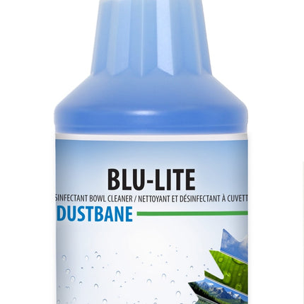 Dustbane Blu-Lite Toilet Bowl Cleaner - Blue, Floral Scent, 1L, Sold Individually