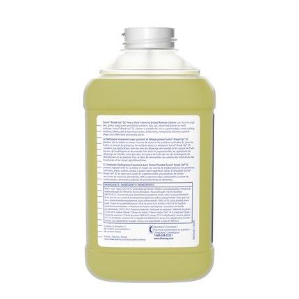 Suma® Break-Up® SC D3.5, Yellow, 2.5L, J-Fill, Sold Individually