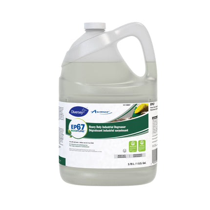 Diversey™ EP67 Heavy Duty Industrial Degreaser, Clear, 3.78L, Sold Individually