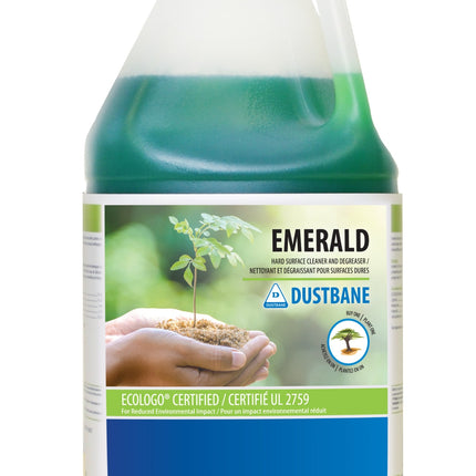 Dustbane Emerald Cleaner & Degreaser - Green, 4L, Sold Individually