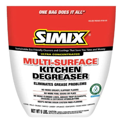 Dégraissant Multi-Surfaces Cuisine Simix - 2,27 kg, Vendu à l'unité