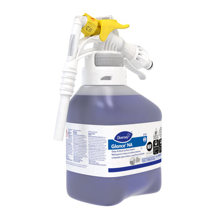 Diversey Glance NA Nettoyant Verre et Multi-Surfaces SC - Bleu, 1,5L, Vendu à l'unité