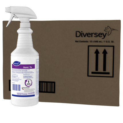 Diversey™ Oxivir® TB RTU Disinfectant Cleaner, 946ml, Sold Individually