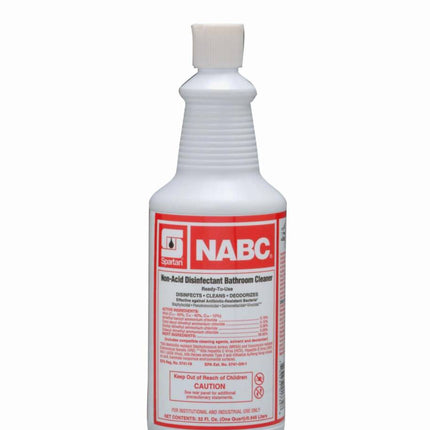 Nettoyant désinfectant non acide pour toilettes NABC - 946 ml, vendu à l'unité