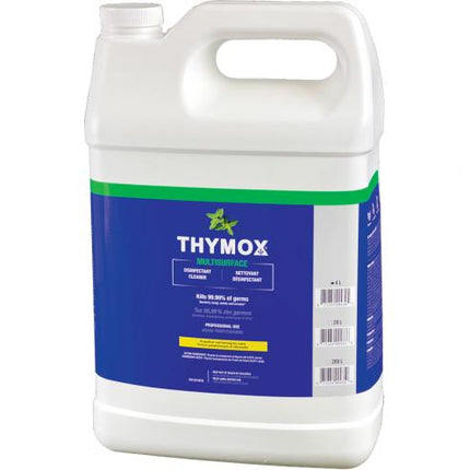 Thymox Désinfectant Prêt à l'Emploi - Formule à Base de Thymol Végétal, Biodégradable, Non Toxique, Parfum Herbal, 3,78 L, 1/Chacun