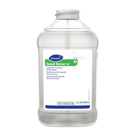 Diversey™ Good Sense® High Concentrate Liquid Air Freshener, Clear, 2.5L, Sold Individually