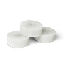Blocs désodorisants Hospeco Health Gards Para DCB - Blanc, 3 oz, paquet de 12