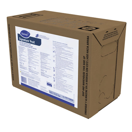 Diversey Signature UHS Floor Finish - White, Ammonia Scented, 5gal Envirobox, Sold Individually