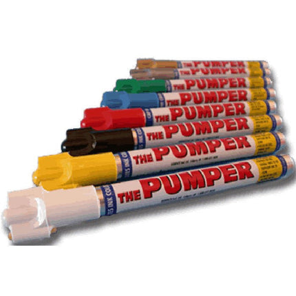 Marqueur peinture - Style pompe, Blanc, Vendu à l'unité