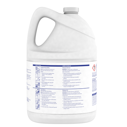 Diversey Shiner Spray Buff - Paille claire, 3,78 L, Vendu à l'unité