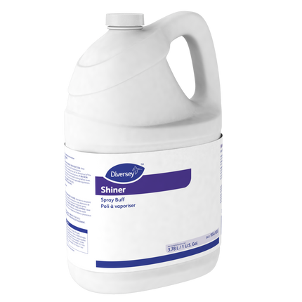 Diversey Shiner Spray Buff - Paille claire, 3,78 L, Vendu à l'unité