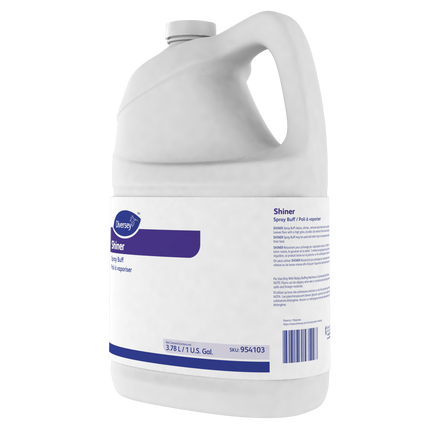 Diversey Shiner Spray Buff - Paille claire, 3,78 L, Vendu à l'unité