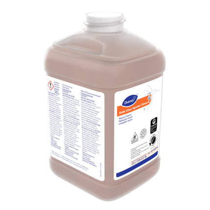 Diversey Stride Citrus HC Neutral Cleaner - Green Seal, Orange, 2.5L, Sold Individually