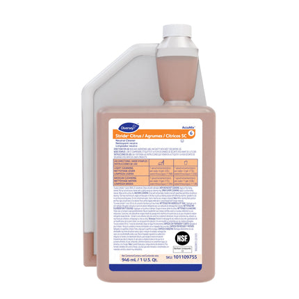 Diversey Stride Neutral Cleaner - Citrus Scent, 946ml, Sold Individually