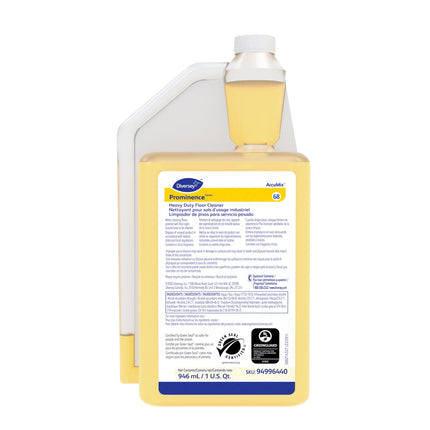 Diversey Prominence Floor Cleaner - 946ml, Sold Individually