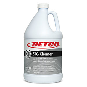 Betco Stone - Tile & Grout Cleaner & Protectant, Easy Clean Technology, Pleasant Fragrance, Clear, 3.78L, Sold Individually