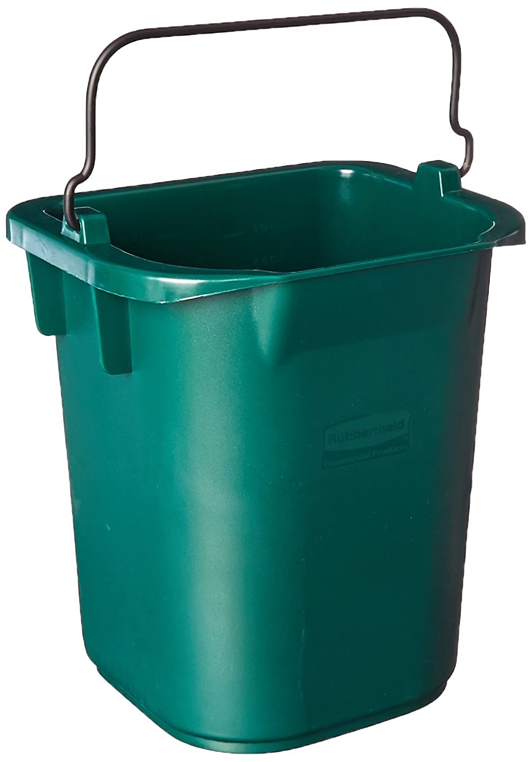 Rubbermaid® Cleaning Cart Pail, Green, 5Qt, Sold Individually