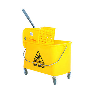 Seau essoreur latéral - 20 L, jaune, modèle 3082, vendu à l'unité