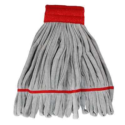 SmartColor RoughMop Vadrouille à Franges – Robuste, Rouge, Vendue à l'unité