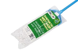 Globe Combo Mop Set - 20 oz, Synthetic Mop with 54" Metal Handle, Quick Release, 1/Set