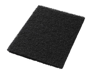 Boost Floor Pad - 12" x 18", Black, Sold Individually