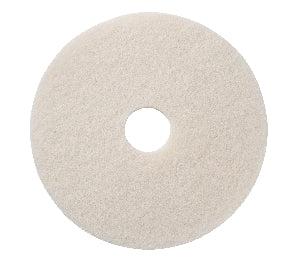 Super Polish Floor Pad - 15", White, Sold Individually