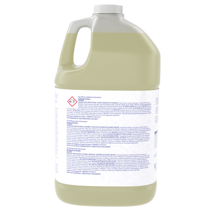 Shampooing en mousse sèche et nettoyant par encapsulation Diversey - Transparent, parfum floral, 3,78 L, vendu à l'unité