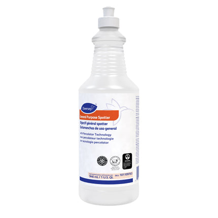 Diversey General Purpose Spotter - Percolator Technology, Clear, 946ml, Sold Individually