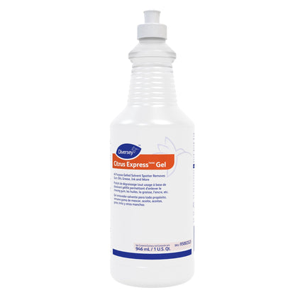 Diversey Citrus ExpressMC/TM Gel - 6x946 mL, Bouteilles souples, 6/caisse
