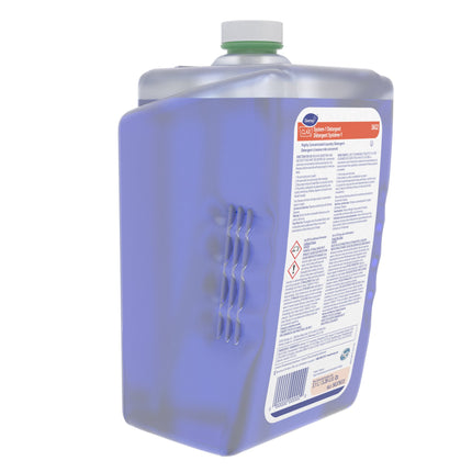 Diversey System-1 Liquid Detergent - Blue, 3100ml, 2/Case