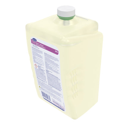 Diversey System-1 Laundry Fabric Softener - Yellow, 3100ml, 2/Case