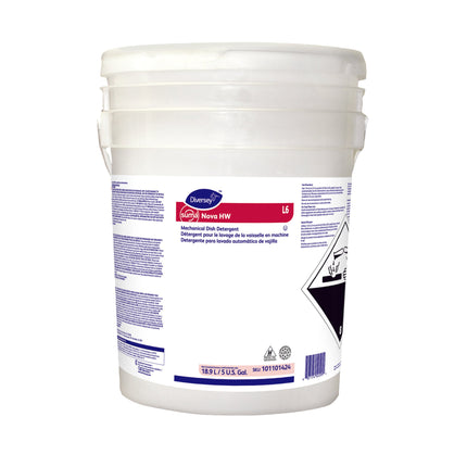 Diversey™ Suma® Nova HW L6 Detergent, 18.9L Pail, Red, Sold Individually
